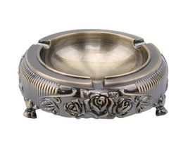 Exquisite European Retro Style Metal Ashtray Fashion Portable Creative Mini Vintage 210402266p7648997