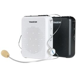 Radio Takstar E300 10w Portable Voice Amplifier Wired Microphone Fm Radio Aux Audio Recording Bluetooth Speaker for Teacher Instructor