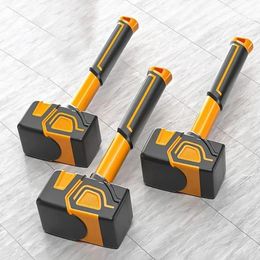 Multifunctional Rubber Hammer Ceramic Tile Soft Rubber Tapping Leather Hammer Professional Hand Tools for Construction Workers 240112