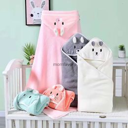 New Gift Sets Baby Bath Towel Baby Towel Newborn with Hood Cartoon Coral Fleece Infant Towels Blanket Newborn Baby Bathrobe Infant Babys Stuff