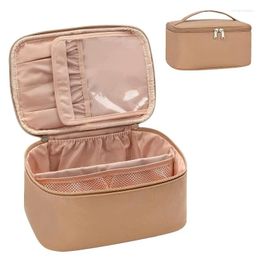 Cosmetic Bags Portable LargeCapacity Waterproof Toiletry Storage Bag 2024 Fashion Simple And High-end Travel Cosmetics Makeup
