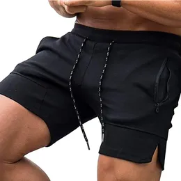 Men's Pants Clothing Summer Casual Pocket Adjustable Drawstring Training Athletic Body Suit Slim Loose Men Panties Short