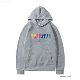 Trapstar Sportswear Mens Clothing Tracksuit Sweatshirt Men Woman Fashion Track Suit Sleeves Coat Hoodie Cotton White Fox 1685