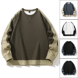 Men's Hoodies 2024 Autumn/Winter Sweater High Quality Large Round Neck Pullover Coat For Men