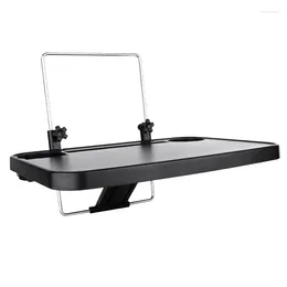 Interior Accessories Car Small Table Dinner Plate Steering Wheel Tray Foldable Storage Universal