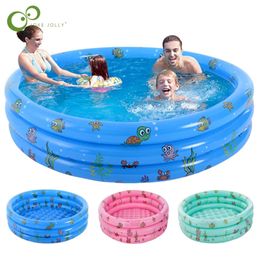 100/130/150cm Portable Indoor Outdoor Children Swimming Pool Thicken PVC Summer Inflatable Leakproof Swimming Pool Water toy DDJ 240112