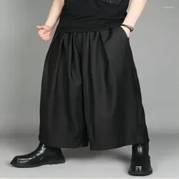 Men's Pants Spring Nightclub Punk Loose Hip Hop Octopus Wide Leg Skirt Hairdressing Personality Harlan