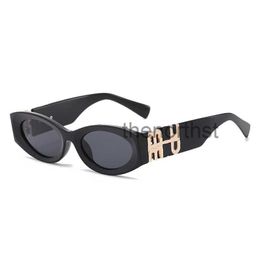 Mu Fashion Sunglasses Women Personality Mirror Leg Metal Large Letter Design Multicolor Brand Glasses Factory Outlet Promotional Special UPI8QMP4 QMP NPAF