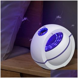 Pest Control Inhalable Mosquito Lamp Pocatalyst Killer Usb Powered Non-Toxic Led Insect Trap Light Mute Drop Delivery Home Garden Hous Dhkk1