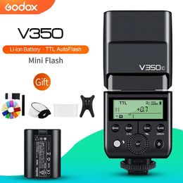 Accessories Godox V350c V350n V350s V350f V350o Ttl Hss Camera Speedlite Flash Builtin Lithium Battery for Canon Nikon Sony Fuji Olympus