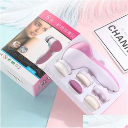 Cleaning Brushes Electric Chargeable Face Cleansing Brush Tools Spot Blackhead Cleaner Deep Facial Cleanser Skin Mas Firming 11.23 D Dhyoi