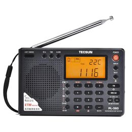 Radio Tecsun Pl 380 Dsp Professional Radio Fm/lw/sw/mw Digital Portable Full Band Stereo Good Sound Quality Receiver as Gift to Parent