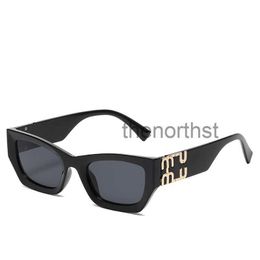 Fashion Mu Womens Sunglasses Personality Mirror Leg Metal Large Letter Design Multicolor Brand Glasses Factory Outlet Promotional Special SPLOLHZD LH POL9