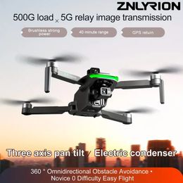 3-Axis Gimbal S155 Quadcopter UAV Drone 2K Camera, 360° Obstacle Avoidance, 500g Payload, Smart Return Home Perfect for beginners Men's Gifts and Teenager Stuff.