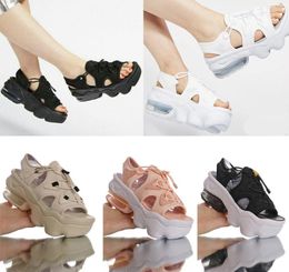 2020 Girls Chunky Kokos Sandal Black Anthracite White Metallic Gold White Metallic Platinum Pink Summer Sandals3335438