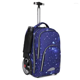 School Bags Students Pull Rod Backpack Custom Business 20-inch Travel Package