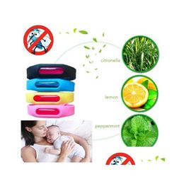 Pest Control Anti-Mosquito Capse Bracelet Pest Insect Bugs Control Repellent Repeller Wristband For Kids Mosquito Killer 2-Onth Use Dr Dhx96