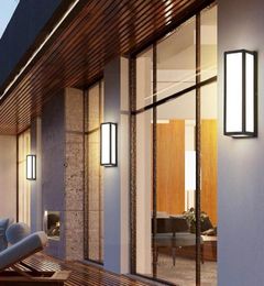 Outdoor Wall Lamps LED Simple Waterproof Lamp Courtyard Garden Corridor Aisle Living Room Super Bright Terrace4259705