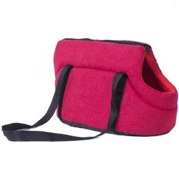 Dog Carrier Tote Crossbody Bag Lightweight And Easy To Carry Design For Outdoor Travelling Camping