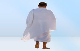 Ethnic Clothing Arabia Muslim Hajj Ihram Umrah Towel Men Prayer Shawl Pilgrimage Hydrophilic Islamic Mecca Turkish Worship Costume1761473