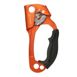 Outdoor Rock Climbing Hand Ascender SRT Ascend Device Mountaineer Handle Left Right Xinda Rope Tools 240112