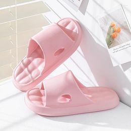 Slippers 2024Summer Non-slip Women Men Indoor Home Sandals Eva Fashion Men's Bath Deodorant Silent Flip-flops