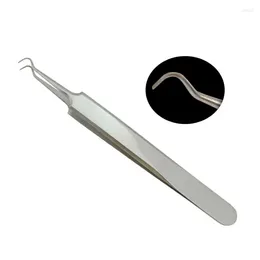 Nail Art Kits German Ultra-fine No.5 Cell Pimples Blackhead Clip 0.1mm Remover Tweezers Black Dots Pore Cleaner Acne Needle Tool