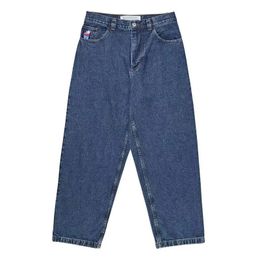 JNCO Jeans Star Version Mens Denim Trousers Spring Summer Baggy Jeans Mens Women Uinsex Straight Pants Brand JNCO Designer Jeans Skateboard Hip Hop Jeans 160