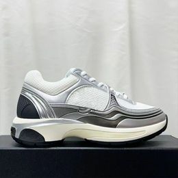 Tasarımcı Kadın Kanalları Ayakkabı Sıradan Ayakkabı Beyaz Siyah Spor ayakkabılar Vintage Ayakkabı Klasik Sneaker Moda
