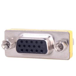 VGA Male to Female Adapter, 15-Pin VGA Converter, High Definition Connector for Extending VGA Cable