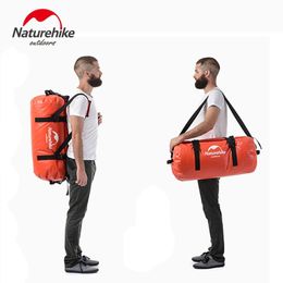 Bags Naturehike Waterproof 20000mm Swimming Kayaking Dry Bag Duffel Bag Sport Lage Shoulder Bag with Double Shoulder Straps