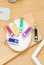 LED Toys Keychain Light Boxtype Key Chain Ring advertising promotional creative gifts small flashlight Keychains 5924cm7810894