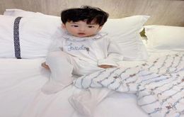 High Quality Newborn baby cotton romper swaddle blankets jumpsuitsbibhat set Baby Boy Girl Cute Clothes Gift suit7243887