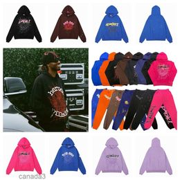 Spider Tracksuit Designer Mens 555 Sp5der Sweatshirt Man Pullover Young Thug 555555 Track Suit Luxury Womens Pink Men Hoodie Print Sweatshirts Hoodys SJ6C 9RA4