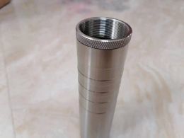 Stainless Steel Thread Adapter for Titanium Solvent Trap ZZ