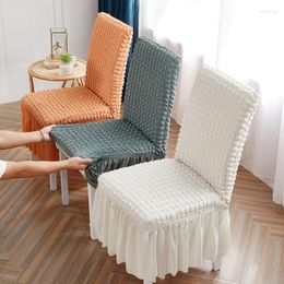 Chair Covers Home Skirt Dining Table And Cover Seat Cushion Integrated Elastic Universal Simple Stool