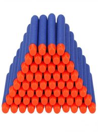 72cm For NERF NStrike Toys Elite Series Refill Blue Soft Foam Bullet Darts Gun Toy Bullet 10pic yjd1778324