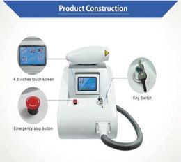 Professional Tattoo Removal Machines Touch Screen Nd Yag Q Switch Device for Skin Rejuvenation Eyebrow Pigment Remove Equipment 1064nm 532nm 1320nm7001031