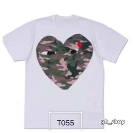 Play Men's T-Shirts Fashion Mens Cdgs T Shirt Designer Red Heart Shirt Commes Casual Women Shirts Des Badge Garcons High Quanlity Tshirts Cotton Commes T Shirt 3614