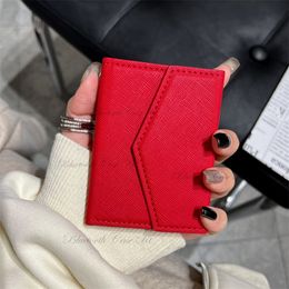 Vintage Card Holder For Women's Small Leather Goods Solid Colour Genuine Leather Card Purse with heart Pouch Phone Pouches pockets Classics Card bag Change bag