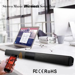 Speakers 20W Column Wireless Speaker TV Soundbar Music Stereo Home Theatre Portable Sound Bar Support 3.5mm TF For TV PC