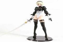 NieR Automata YoRHa No2 Type B 2B DX Version PVC Figure Collectible Model Toy Action figurine gift T30 Q07223264387