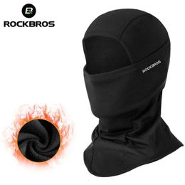 ROCKBROS Full Face Keep warm Mask Winter Cycling face mask Cycling Motorcycle Mask Glasses Hole Balaclava Cycling balaclava 240113