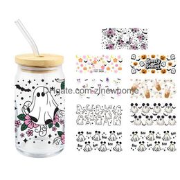 Uv Dtf Cup Wrap Transfer Stickers For Glass Decals Waterproof Rub On Transfers Crafts Vintage Z11 Drop Delivery Dh8Jm