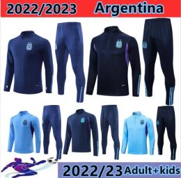 2022–2023 argentinische Fußballnationalmannschaft, Kindergröße, Lauftrainingsanzüge, Sets, Herren, Outdoor-Anzüge, Heimtrikots, Jacken, Hosen, Sportbekleidung, Wandern, Fußball-Trainingsanzug