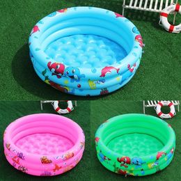 Reusable Inflatable Swimming Pool Double Layer Garden Portable Thickened For Kids Water Toys Party Round Indoor Outdoor Paddling 240112