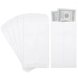 Gift Wrap Storage Bags Money 50pcs Bright Colour Cash Envelopes Wear Resistant Diy Coin Containers