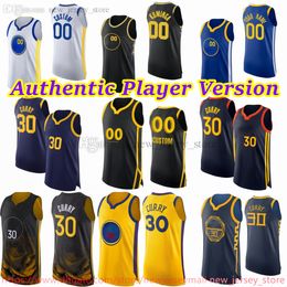 Custom Player Version Basketball 30 StephenCurry Jersey AU Stitch 3 ChrisPaul GaryPayton AndrewWiggins JonathanKuminga KlayThompson DraymondGreen MosesMoody