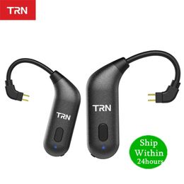 Accessories Trn Bt20s Aptx Bluetooth 5.0 Earhook Mmcx/2pin Earphones Cable Bluetooth Adapter for Vx Ba5 Im2 X6 V30 V20 Zs10 F3 T2 S2 V90 M1