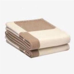 NEW Letter Cashmere 2021 Blanket Soft Wool Scarf Shawl Portable Warm Plaid Sofa Bed Fleece Knitted Throw Blanket 140 170CM262D